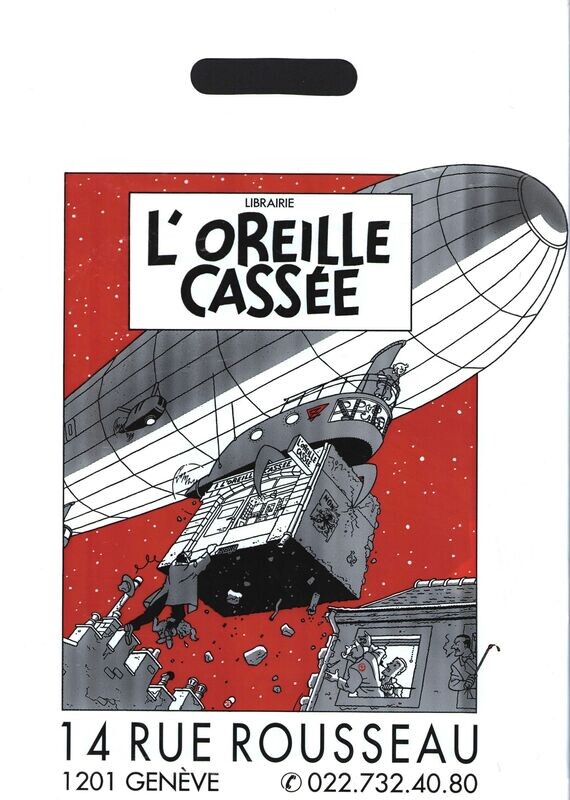 Lib. L'OREILLE CASSÉE - SAC PUBLICITAIRE
TBE (9/10)*