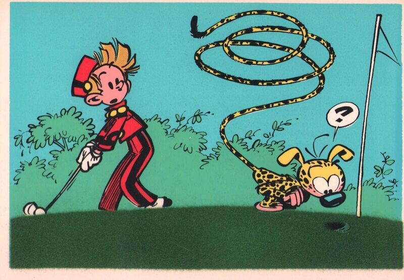 SPIROU ET FANTASIO - CARTE POSTALE FLOQUÉE
Neuf (10/10)
FRANQUIN/DUPUIS