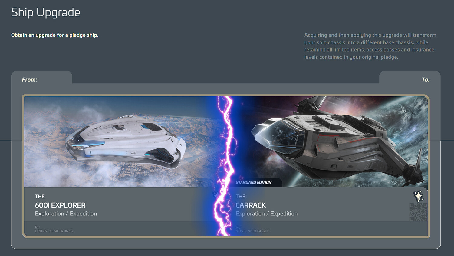 Upgrade 600i Explorer to Carrack