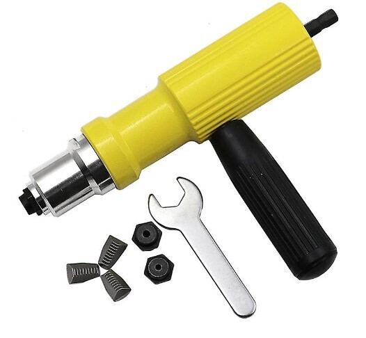 Rivet Gun Drill Attachment