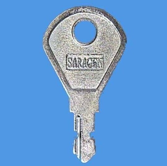 Saracen Window Handle Key