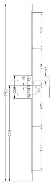Yale / Lockmaster Cropped 4 Roller PL11