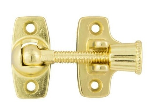 Victorian Non Locking Wooden Sash Window Fastener