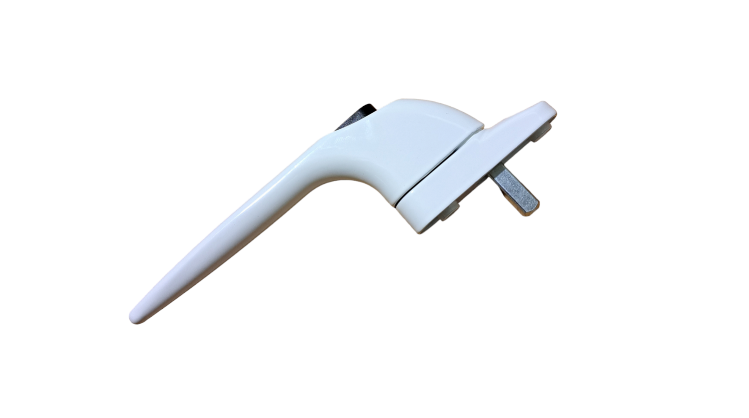 White Locking ( Black Button )