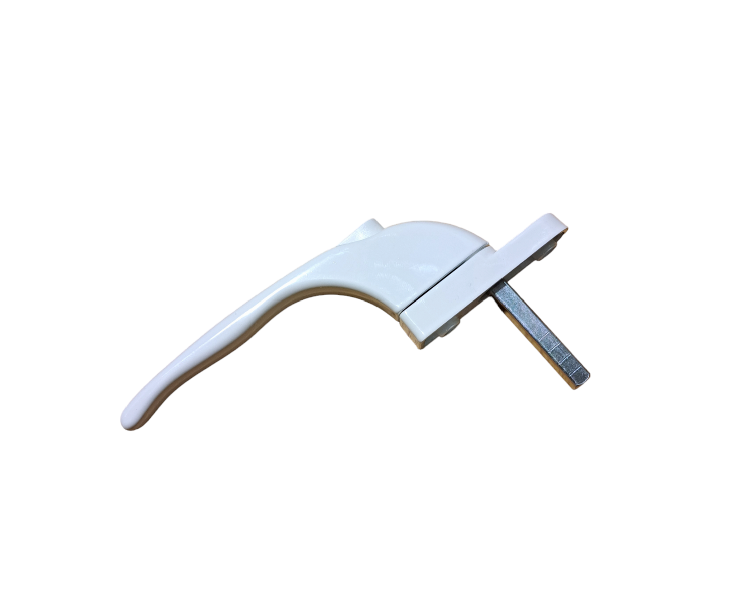 White Locking ( White Button ) Espag Handle