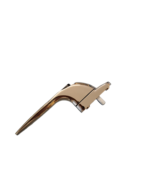 Champagne Gold Non Locking ( Black Button )15mm Spindle