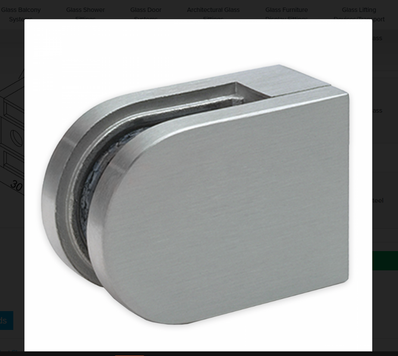 63mm * 45mm - 316 Stainless Steel - Brushed Finish