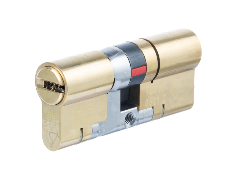 Yale Platinum 3 Star Key / Key ( Polished Brass )