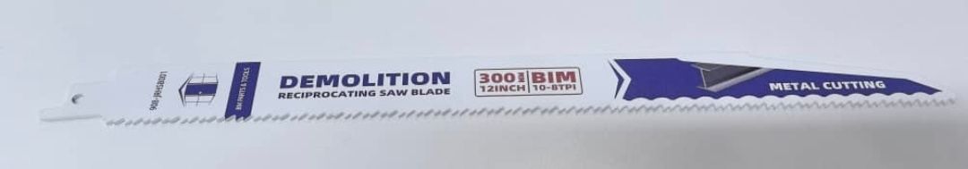 12&quot; ( 300mm ) Professional Demolition Reciprocating Saw Blade - 10tpi ( Pack of 2 )