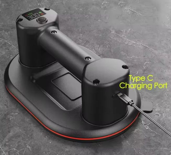 4000mAh Vacum Suction Cup - 300KG