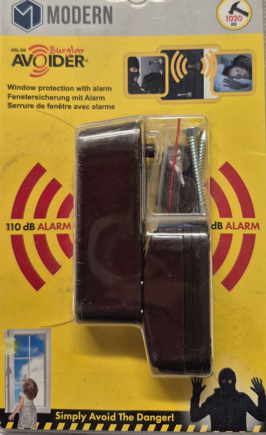 Alarm Sash Jammer - Brown