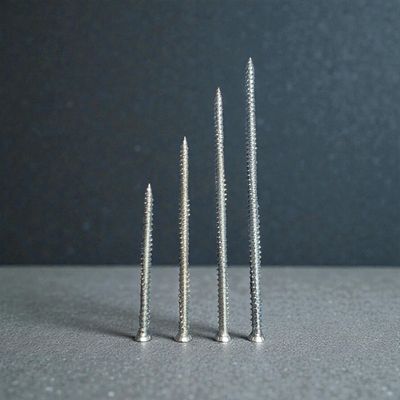 Silver Concrete Screws