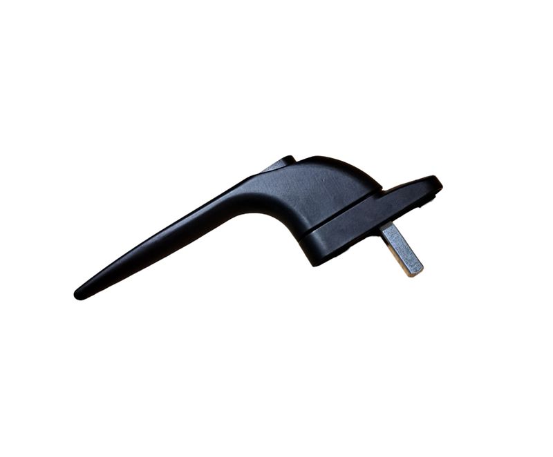 Black 25mm Locking ( Black Button ) Espag Handle