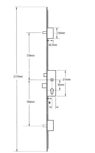 KFV 2 Pin Key Wind