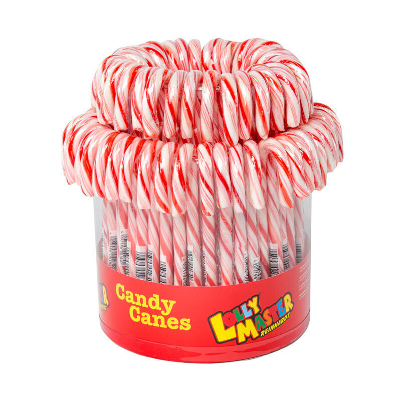 Candy Canes klein rot-weiß