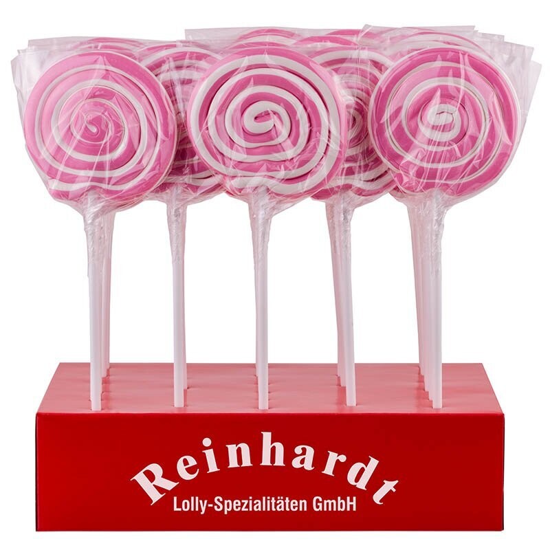 Rosa / Weiße Spirale