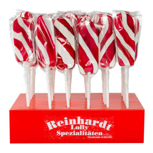 Schwert Lolly rot/weiß