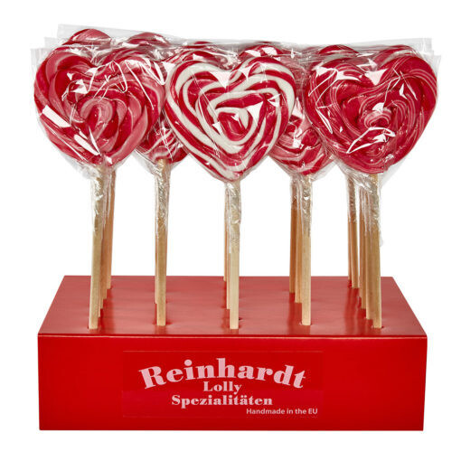 Spiral Herz Lolly Mix
