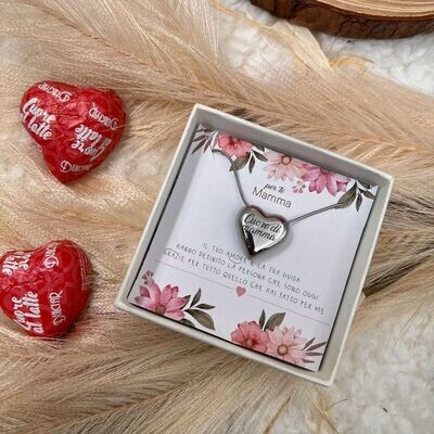 Cuore - Collana personalizzata con incisione Cuore - Collana personalizzata con incisione