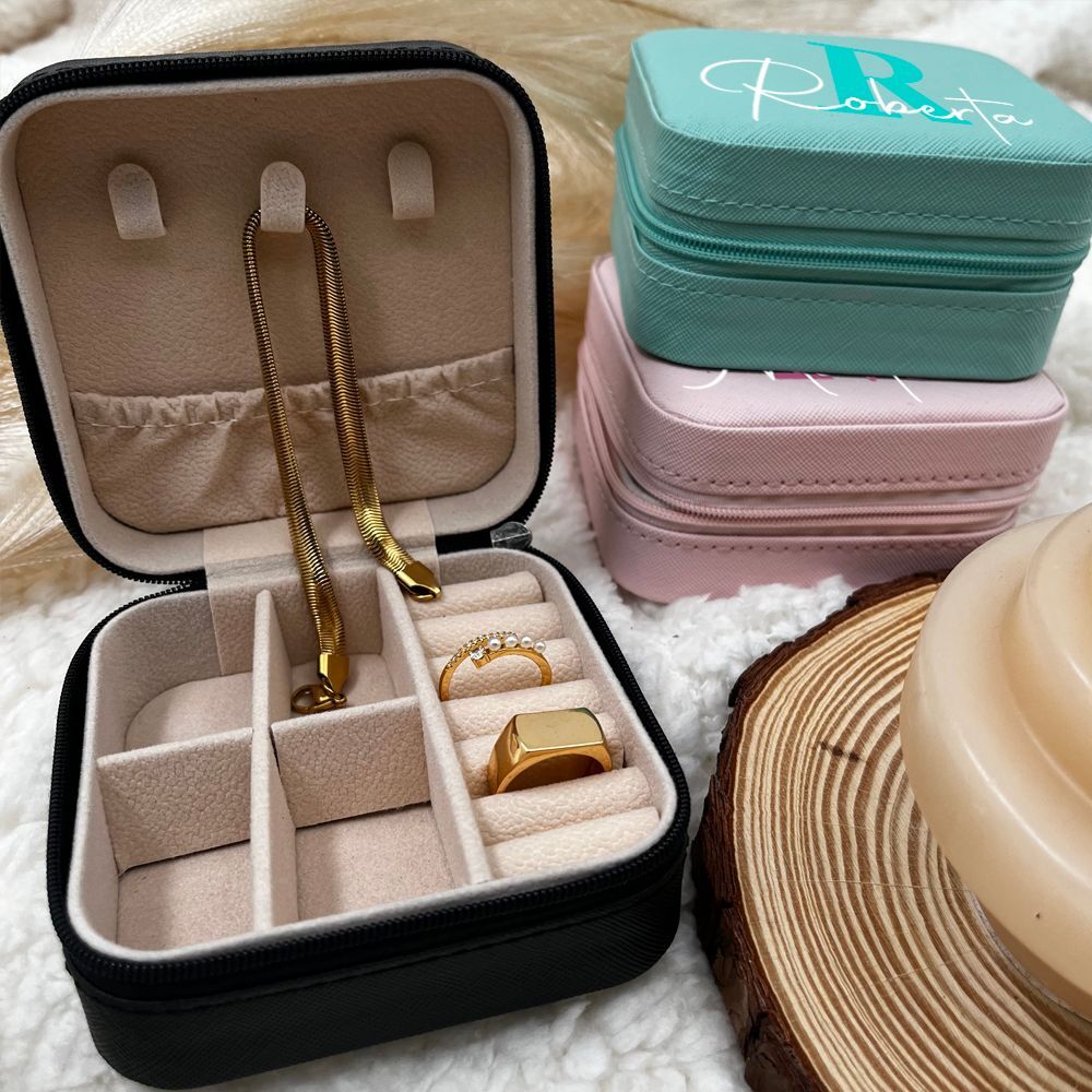 Portagioie - Box personalizzata con iniziali