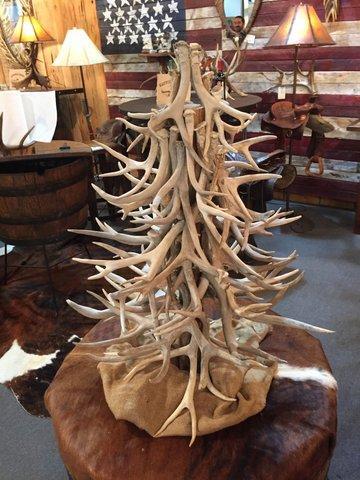 Antler christmas cheap tree