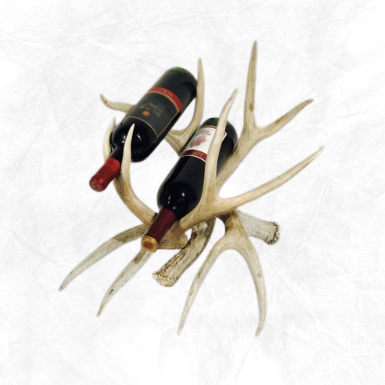 Antler Double Wine Bottle Holder