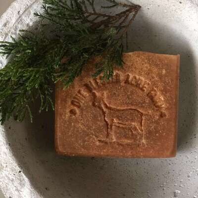 Victorian Christmas Goat Milk Bar Soap, Natural Cleansing Bar