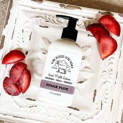 Sugar Plum Goat Milk Lotion for Hand and Body Sugar Plum Goat Milk Lotion for Hand and Body