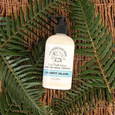 Coconut Island Goat Milk Lotion for Hand and Body