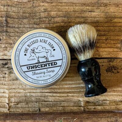 Fragrance Free -Unscented - Goat Milk Tallow Shave Soap