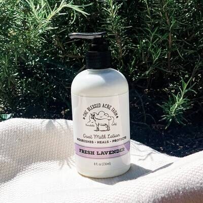 Fresh Lavender Goat Milk Lotion for Hand and Body