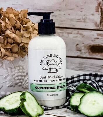 Cucumber Melon Goat Milk Lotion for Hand and Body