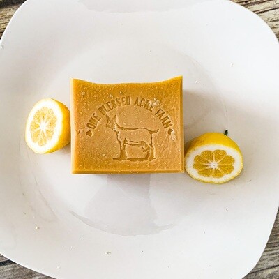 Lemon Zest Goat Milk Bar Soap Eczema Soap Lemon Zest Goat Milk Bar Soap Eczema Soap