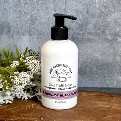 Humboldt Blackberry Goat Milk Lotion for Hand and Body Humboldt Blackberry Goat Milk Lotion for Hand and Body