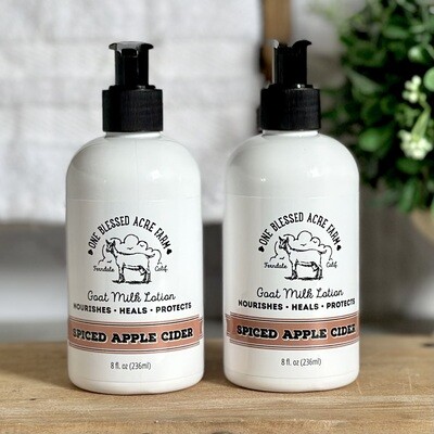 Apple Cider Goat Milk Lotion for Hand and Body Apple Cider Goat Milk Lotion for Hand and Body