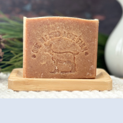 Victorian Christmas Goat Milk Bar Soap, Natural Cleansing Bar