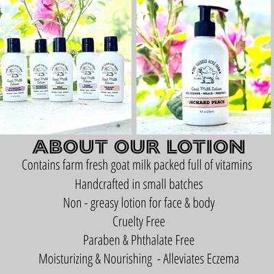 Fresh Lavender Goat Milk Lotion Hand Cream Body Lotion