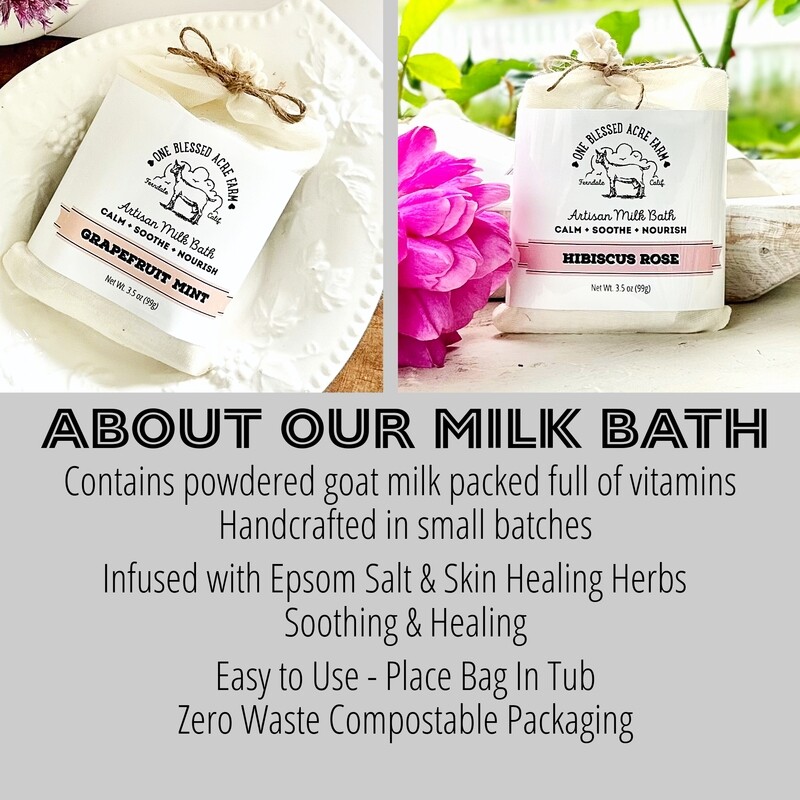 Grapefruit Goat Milk Artisan Milk Bath