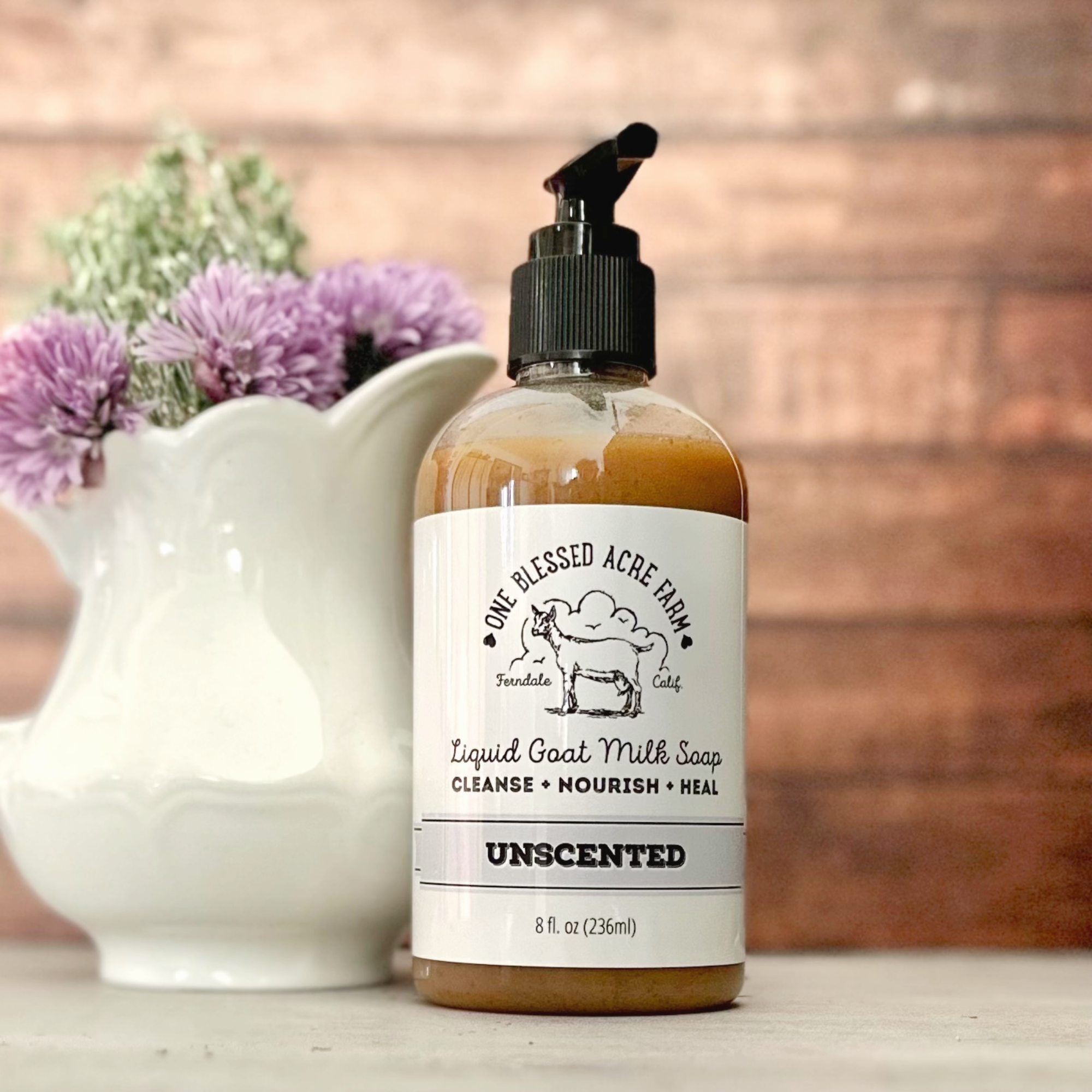 Pure Goat Milk Unscented Hand Wash - The Hens' Kitchen Shoppe
