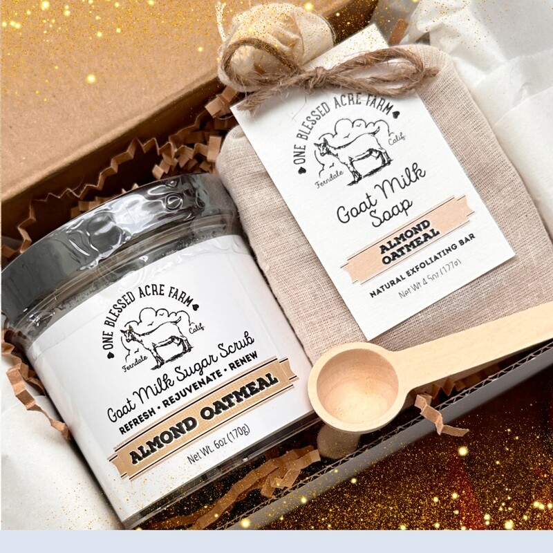 Almond Soap & Lotion Gift Set