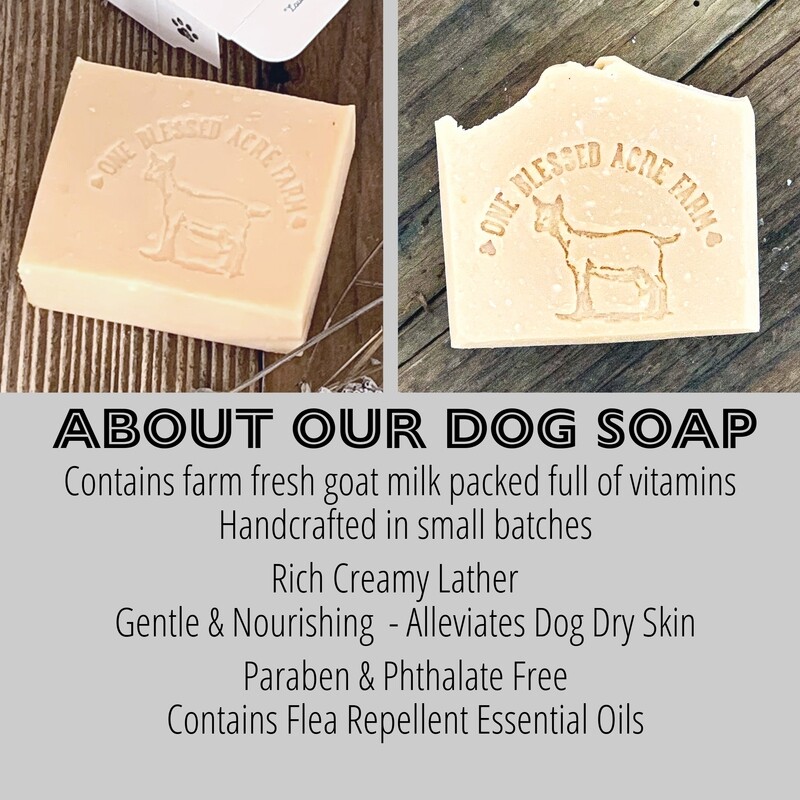 Natural Pest Repellent Dog Shampoo Goat Milk Bar Soap Pet Care Soap Dog Grooming