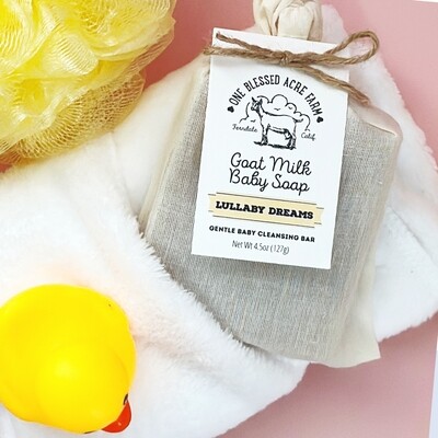 Baby Cleansing Bar, Goat Milk Baby Soap
