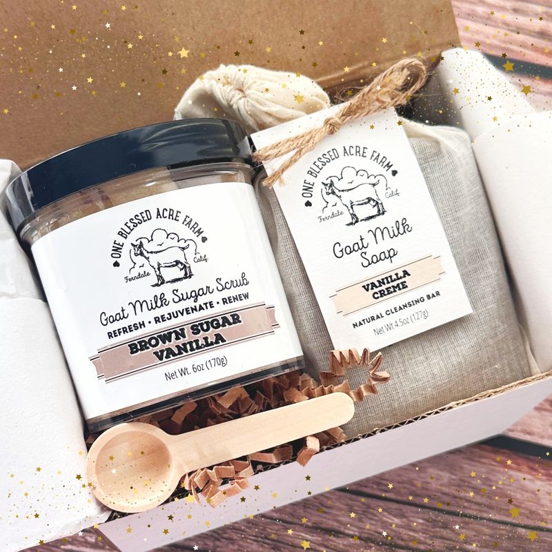 Vanilla Soap Lotion Gift Set Holiday Gift
