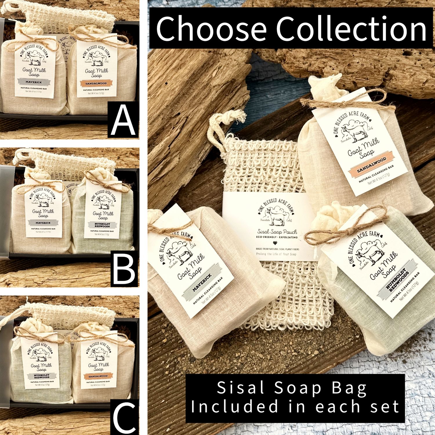 Dad Soap Set For Him Under 20 Gift Set For Fathers Day Gift Bath and Body GIft Idea Goat Milk Soap For Men Grooming Skincare Kit Fathers Day, Collection: Collection A