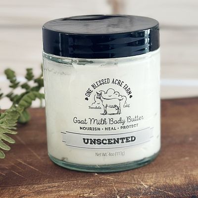 Unscented Goat Milk Body Butter