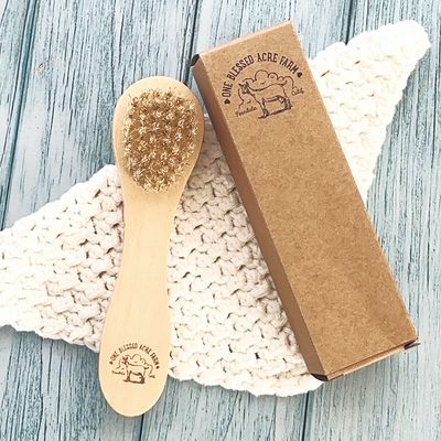 Dry Brush, Facial Brush For Exfoliation