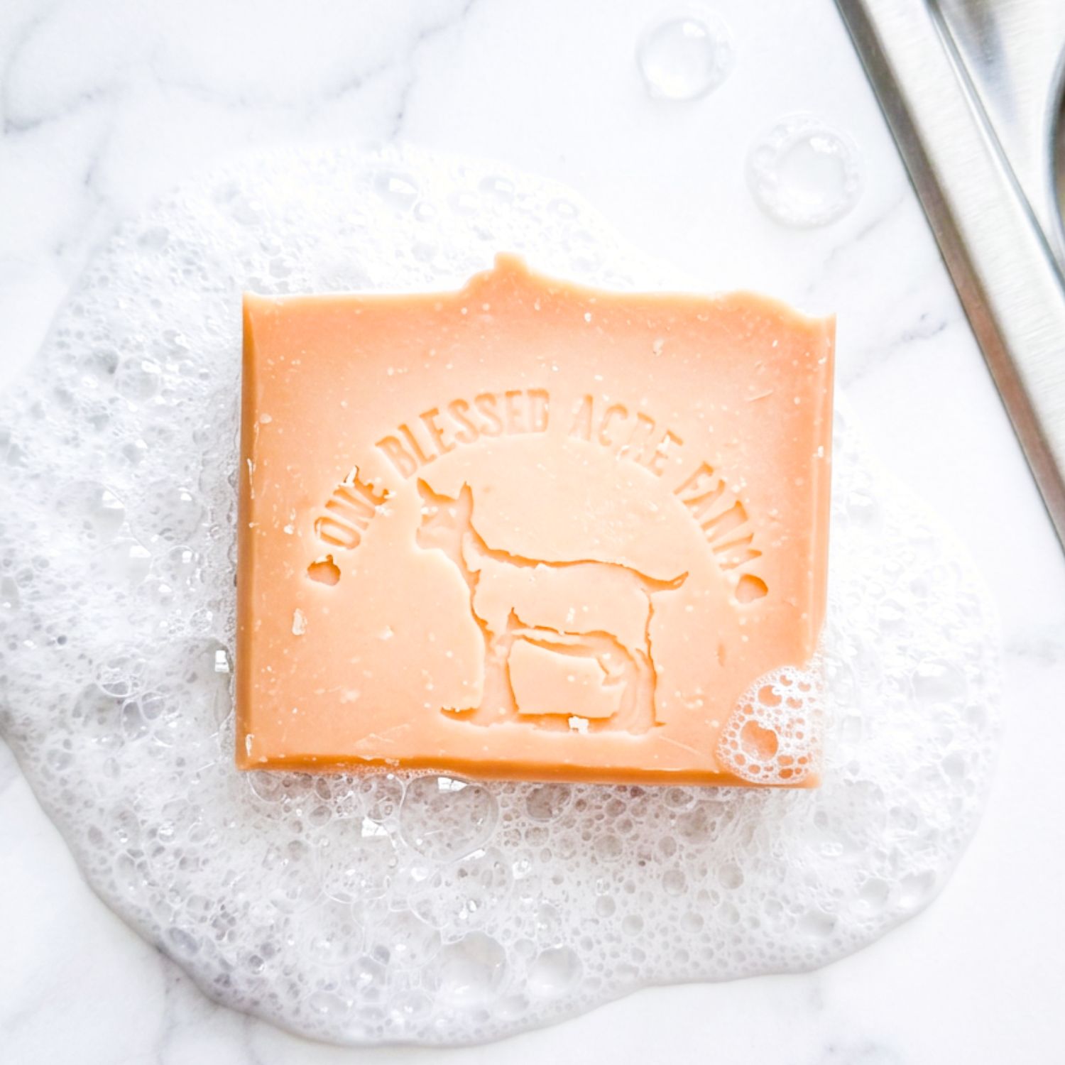 Orchard Peach Goat Milk Bar Soap - 4.5 ounce