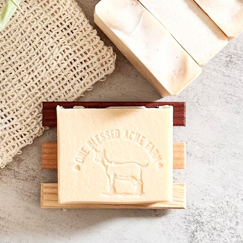 Fresh Lavender Goat Milk Bar Soap - 4.5 oz & 1.25 oz