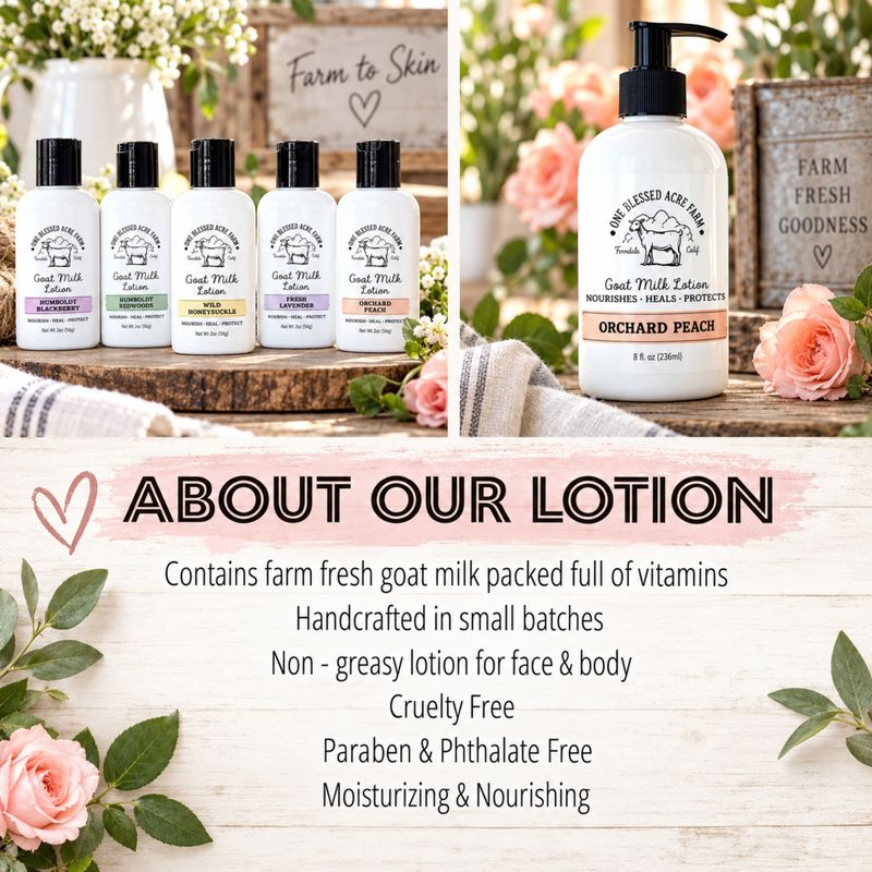 Victorian Rose Goat Milk Lotion