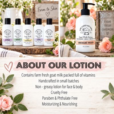 Victorian Rose Goat Milk Lotion